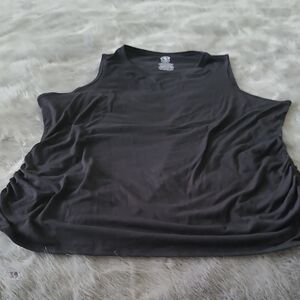 Athletic Works Black Sleeveless Relaxed Tank Top NEW